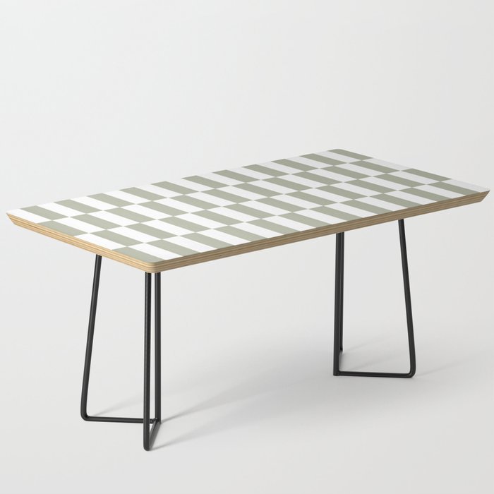 Bars (Pastel Sage) Coffee Table Gallery Image 1