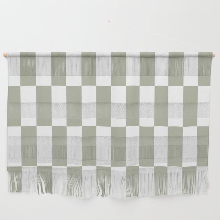 Bars (Pastel Sage) Wall Hanging Gallery Image 1