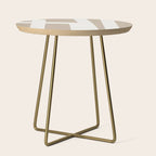 Neutral Abstract 5B Side Table Gallery Image 1