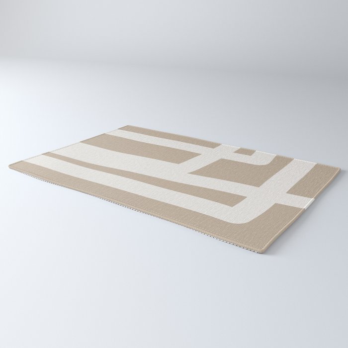 Neutral Abstract 5B Rug Gallery Image 3