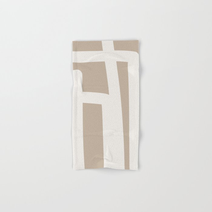 Neutral Abstract 5B Bath Towel Gallery Image 1
