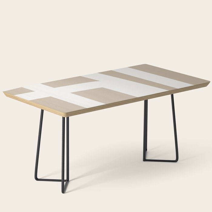 Neutral Abstract 5B Coffee Table Gallery Image 1