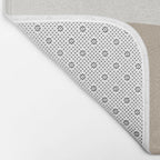 Neutral Abstract 5B Bath Mat Gallery Image 2
