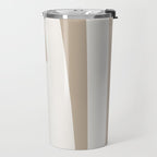 Neutral Abstract 5B Travel Mug Gallery Image 2