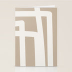 Neutral Abstract 5B Stationery Card Gallery Image 2