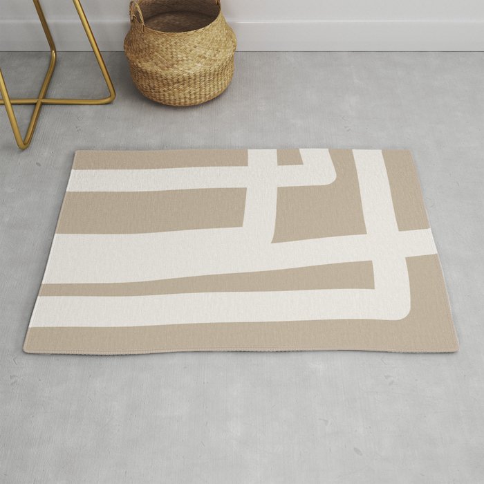 Neutral Abstract 5B Rug Gallery Image 1