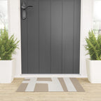 Neutral Abstract 5B Welcome Mat Gallery Image 3