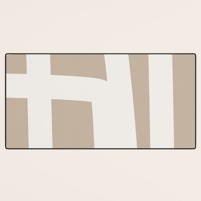 Neutral Abstract 5B Desk Mat Gallery Image 3