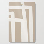 Neutral Abstract 5B Cutting Board Gallery Image 1