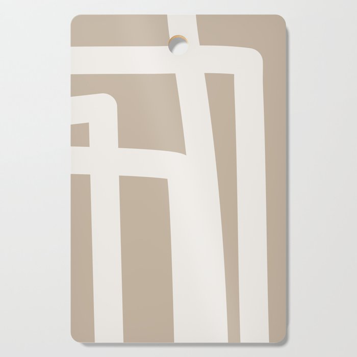 Neutral Abstract 5B Cutting Board Gallery Image 1