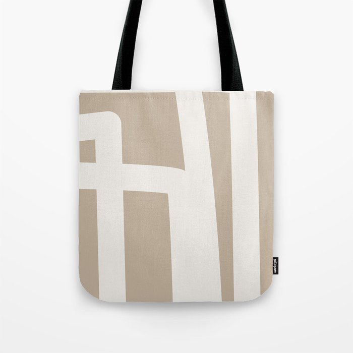 Neutral Abstract 5B Tote Bag Gallery Image 1
