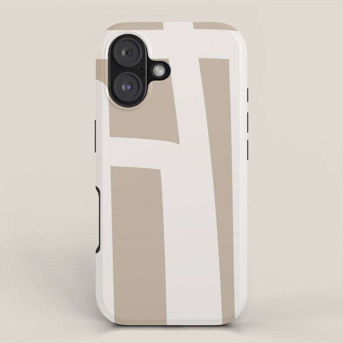 Neutral Abstract 5B iPhone Case Gallery Image 1