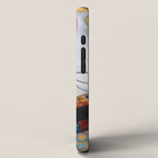 Gustav Klimt White Cat with Beautiful Clothes iPhone Case Gallery Image 2