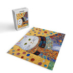 Gustav Klimt White Cat with Beautiful Clothes Jigsaw Puzzle Gallery Image 2