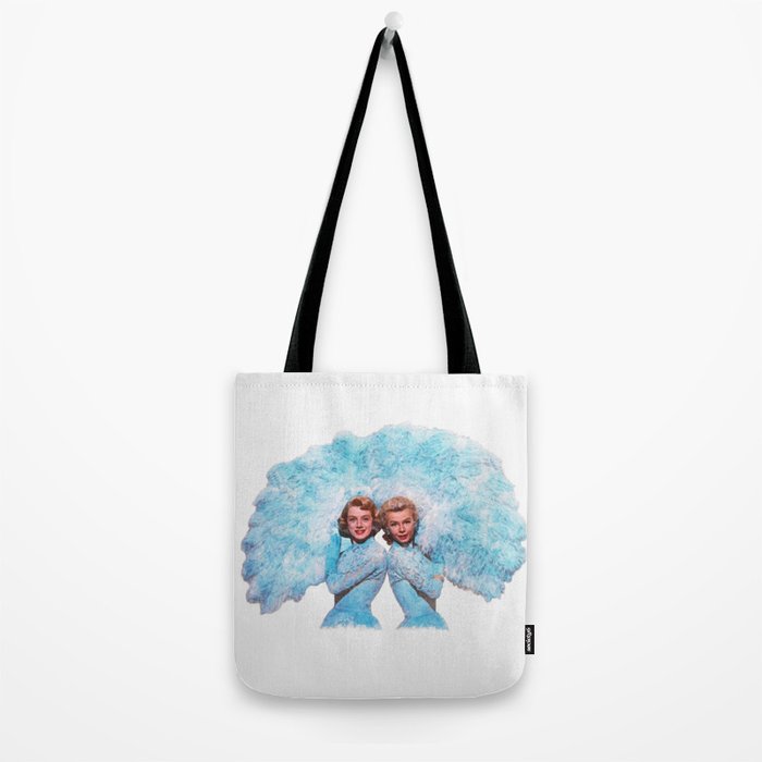 Sisters - White Christmas - Watercolor Tote Bag Gallery Image 2