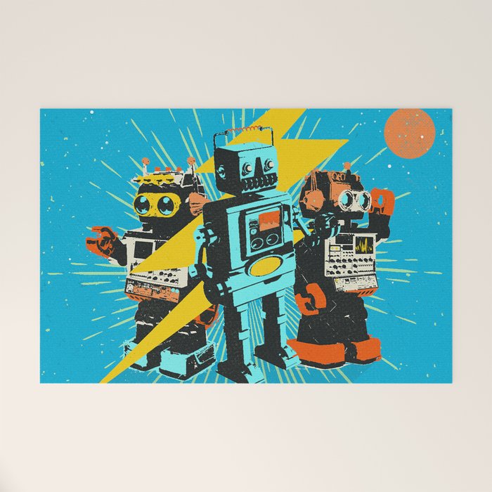 ROBOT WORLD Welcome Mat Gallery Image 1
