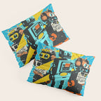 ROBOT WORLD Pillow Sham Gallery Image 3