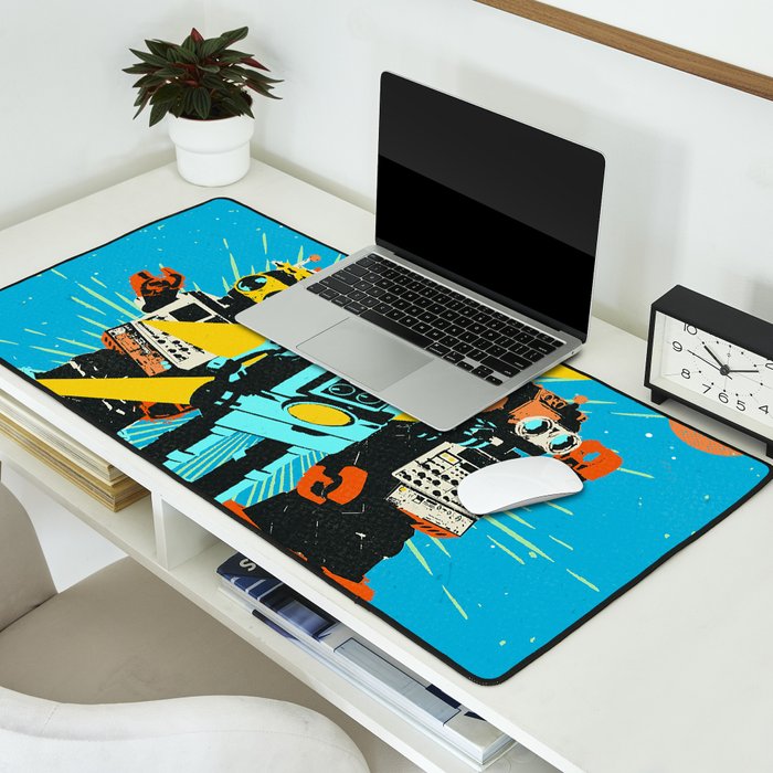 ROBOT WORLD Desk Mat Gallery Image 2
