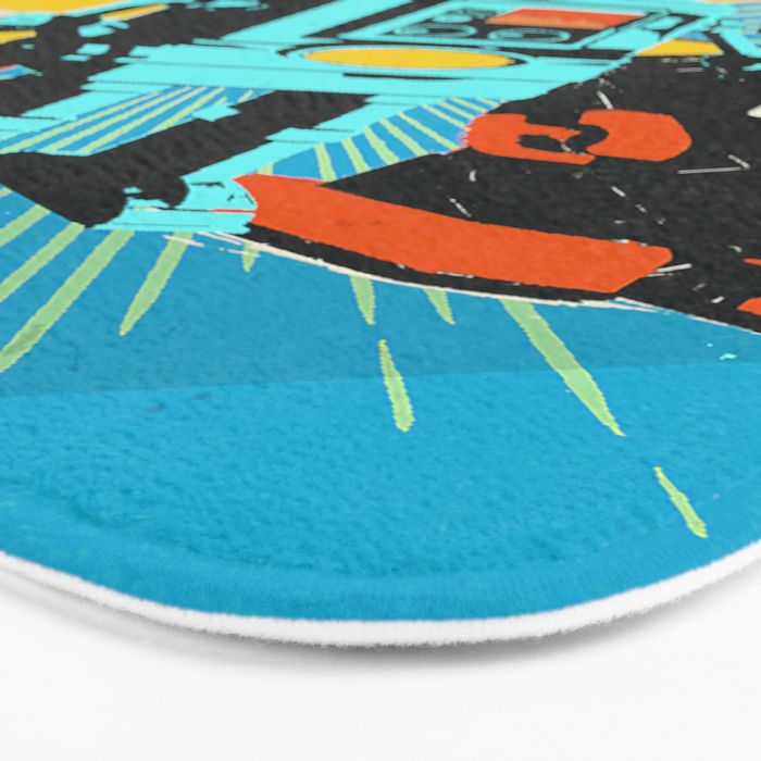 ROBOT WORLD Bath Mat Gallery Image 3
