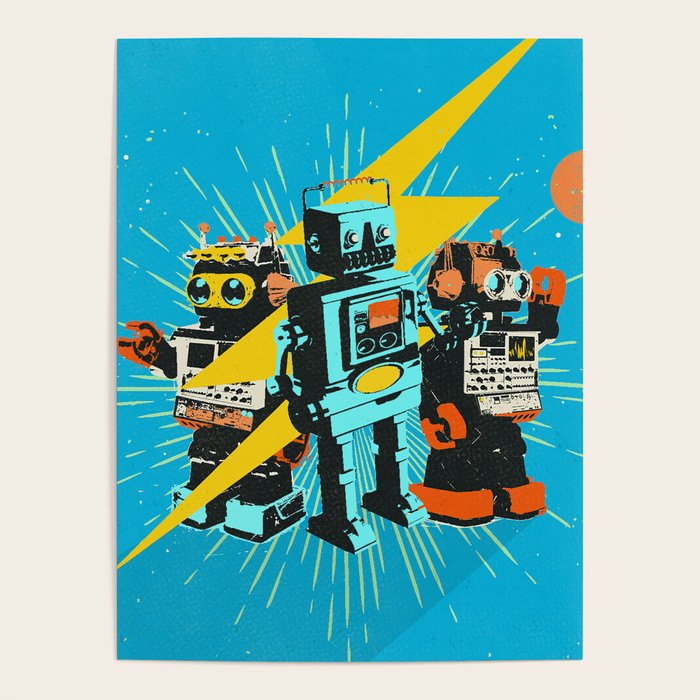 ROBOT WORLD Poster
