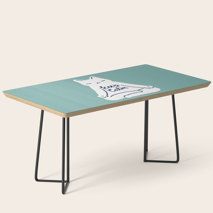 Keep Calm Cat Coffee Table Gallery Image 1