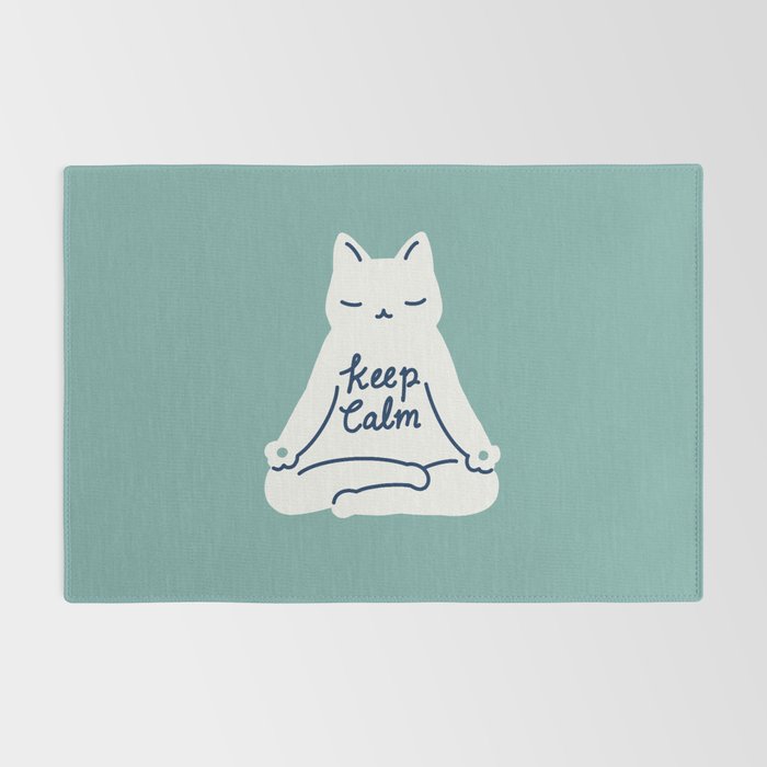 Keep Calm Cat Rug Gallery Image 2