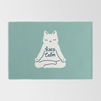 Keep Calm Cat Rug Gallery Image 2