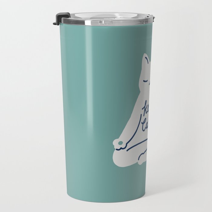 Keep Calm Cat Travel Mug Gallery Image 3