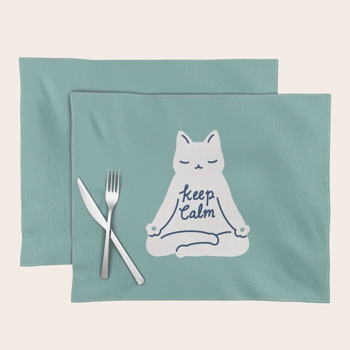 Keep Calm Cat Placemat Gallery Image 1