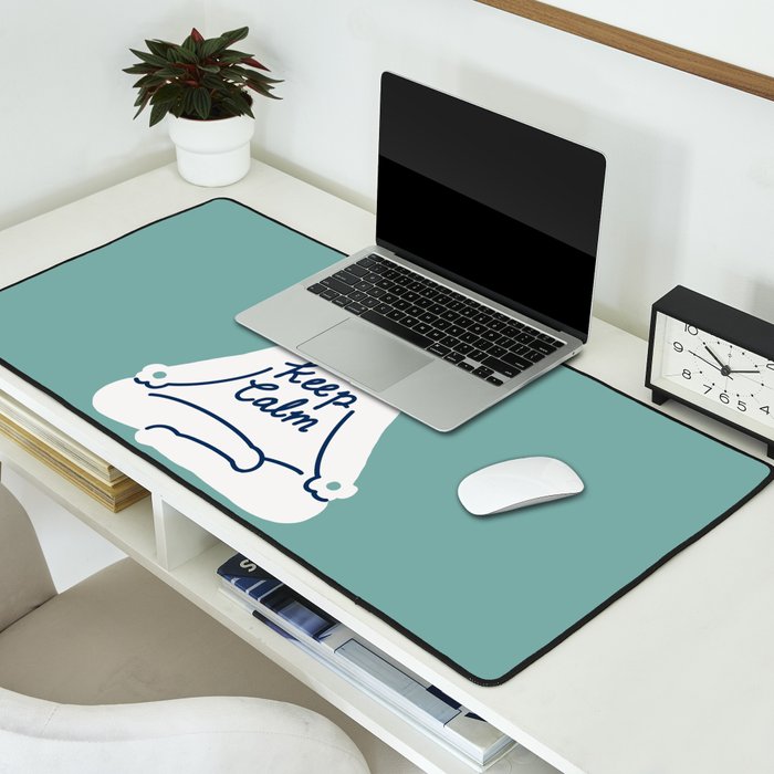 Keep Calm Cat Desk Mat Gallery Image 2