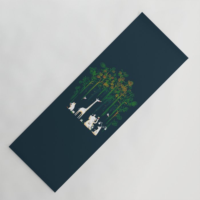 Re-paint the Forest Yoga Mat Gallery Image 1