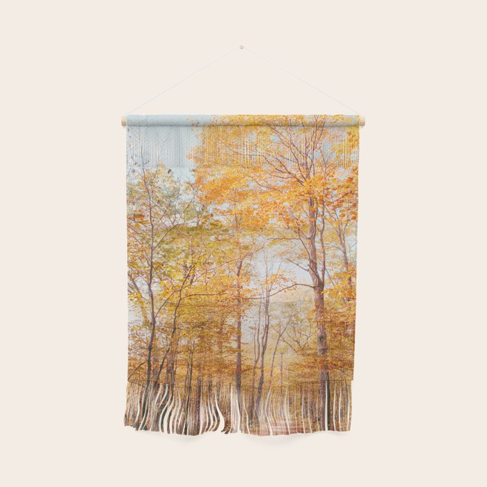 Autumn Glory - Nature, Fall Forest Landscape Photography Wall Hanging Gallery Image 1