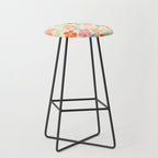 Tropical Vintage Flowers Stool Gallery Image 1