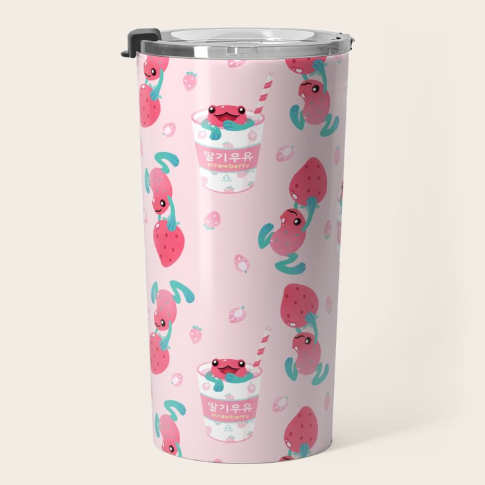 Strawberry poison milk 1 Travel Mug Gallery Image 3