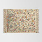 Ornate Kashmir Crewelwork Indian Palampore  Rug Gallery Image 2