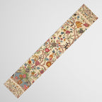Ornate Kashmir Crewelwork Indian Palampore  Table Runner Gallery Image 3