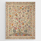 Ornate Kashmir Crewelwork Indian Palampore  Jigsaw Puzzle Gallery Image 1