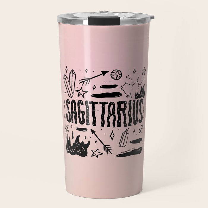 Celestial Sagittarius Travel Mug Gallery Image 1