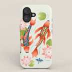 Koi Pond I iPhone Case Gallery Image 1