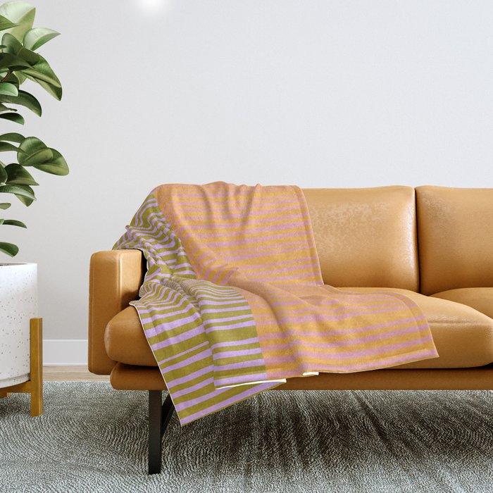 Mellow Waves Throw Blanket Gallery Image 1