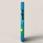 Mid-Century Abstract Balance 14 iPhone Case Gallery Image 2