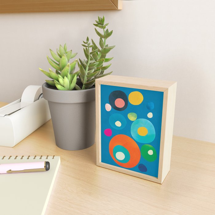 Mid-Century Abstract Balance 14 Mini Art Print Gallery Image 2