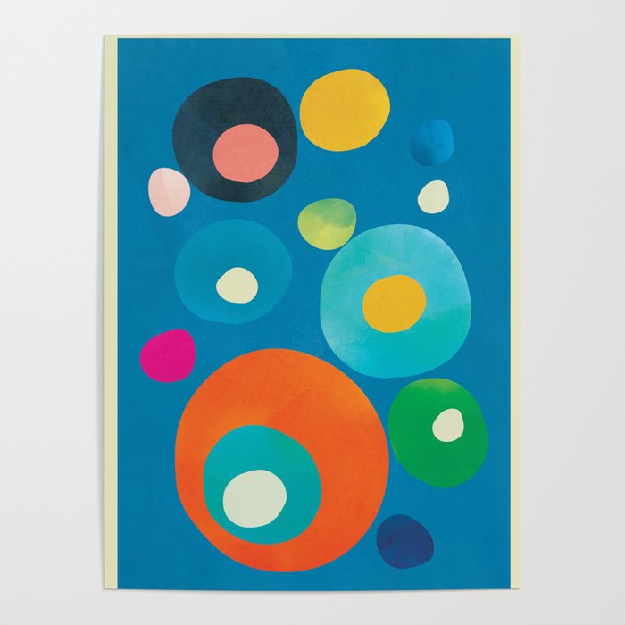 Mid-Century Abstract Balance 14 Poster Gallery Image 1