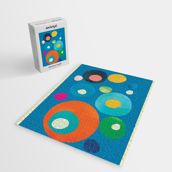 Mid-Century Abstract Balance 14 Jigsaw Puzzle Gallery Image 2