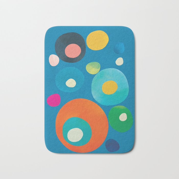 Mid-Century Abstract Balance 14 Bath Mat Gallery Image 1