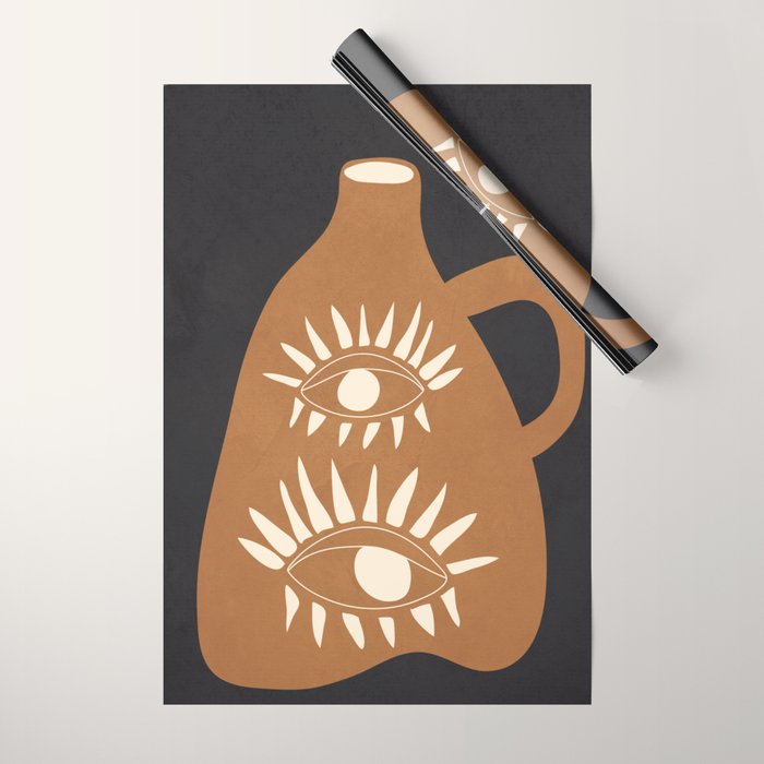 Modern Abstract Vase 1 Wrapping Paper Gallery Image 1