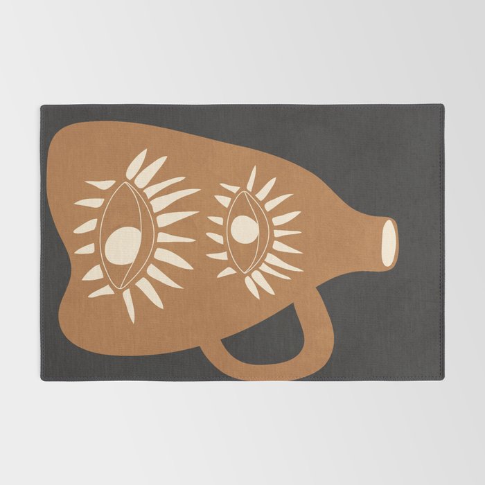 Modern Abstract Vase 1 Rug Gallery Image 2