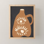 Modern Abstract Vase 1 Mini Art Print Gallery Image 1