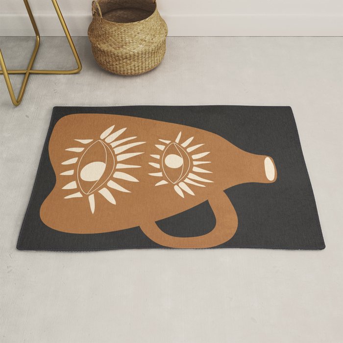 Modern Abstract Vase 1 Rug Gallery Image 1