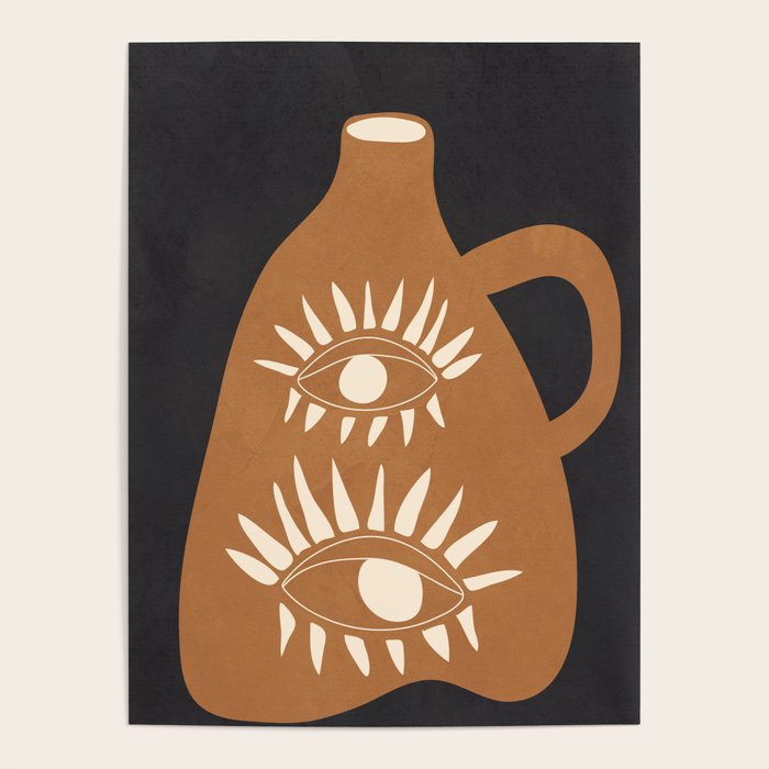 Modern Abstract Vase 1 Poster Gallery Image 1